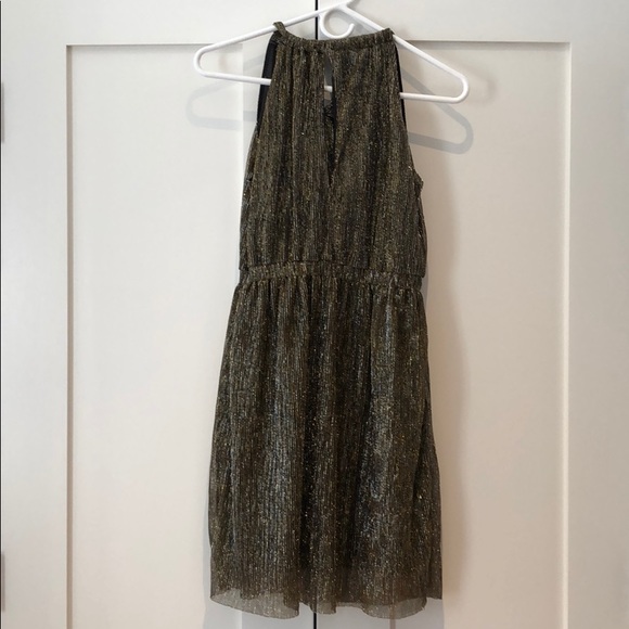 Black & Gold Dress - Picture 1 of 2